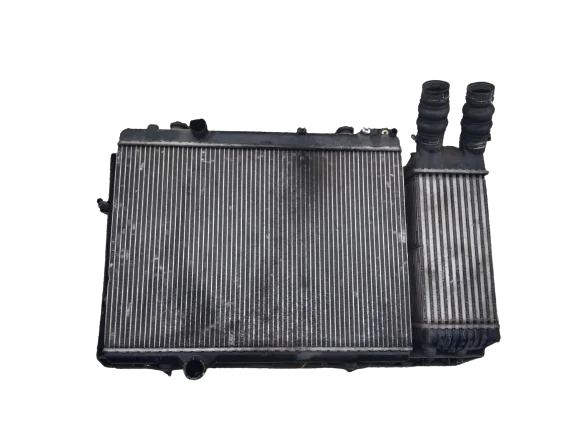 Łatwy zwrot CITROEN XSARA PICASSO 1.6 HDI PAS PRZEDNI CHŁODNICA WODY KLIMY INTERCOOLER WENTYLATOR