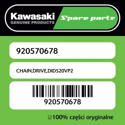Darmowa dostawa Łańcuch napędowy DID520VP2 Kawasaki