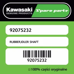 RUBBER,IDLER SHAFT Kup teraz