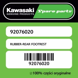 RUBBER-REAR FOOTREST Wyjątkowa oferta