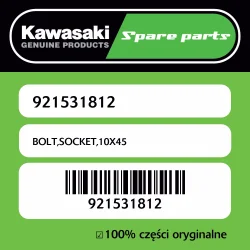 Bestseller Śruba imbusowa 10X45 Kawasaki