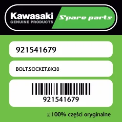 Wyprzedaż Śruba imbusowa 8X30 Kawasaki