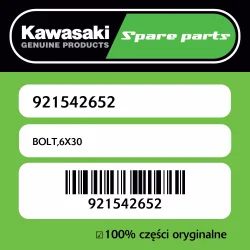 Śruba 6X30 Kawasaki Popularny