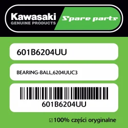 Łożysko kulkowe 6204UUC3 Kawasaki Ekspresowa dostawa