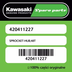 Ekspresowa dostawa Zębatka napędowa 48T Kawasaki