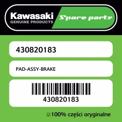 Do wyczerpania zapasów Klocki hamulcowe Kawasaki