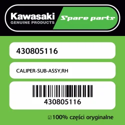 CALIPER-SUB-ASSY,RH Łatwy zwrot