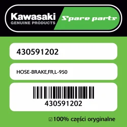 Łatwy zwrot HOSE-BRAKE,FR,L-950
