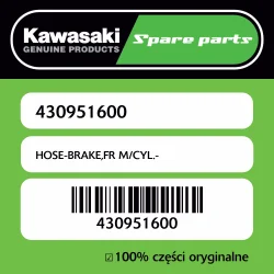 HOSE-BRAKE,FR M/CYL.- Wybór klientów
