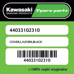 COVER,L.H,FORK,BLACK Bezpieczna płatność