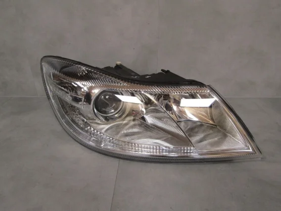 Darmowa dostawa LAMPA PRZÓD SKODA OCTAVIA II LIFT RH PRAWA ZWYKŁA SOCZEWKA 1Z1941016F