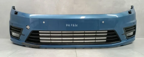 Zderzak przód przedni Volkswagen VW Caddy 2K5 III drugi Lift 15-20 / ślizgi Premium