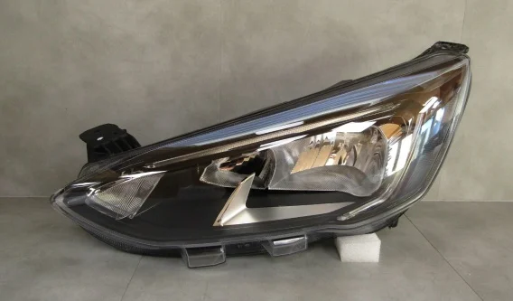 Kup teraz Lampa przód Ford Focus MK4 ZWYKŁA + LED CZARNA 18-21 LH LEWA JX7B-13W030
