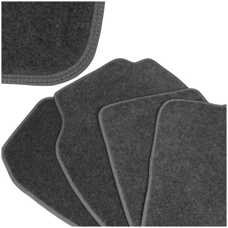 Ostatnia szansa Dywaniki Samochodowe Welurowe Fiat Croma II 2005-2010r Practic Komplet Czarne